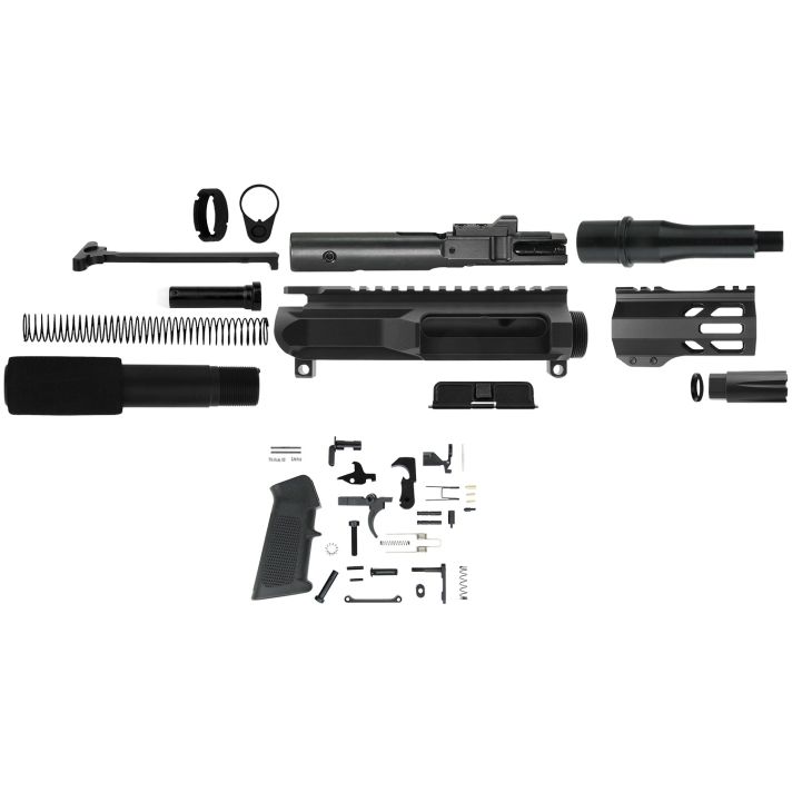 TacFire SSPK45ACPLPK4 Pistol Kit45 ACP Black Steel