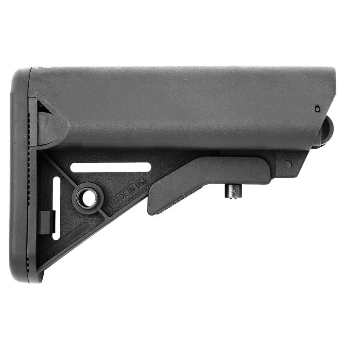 TacFire MAR082S Mil-Spec Sopmod Stock Black Fits AR-15