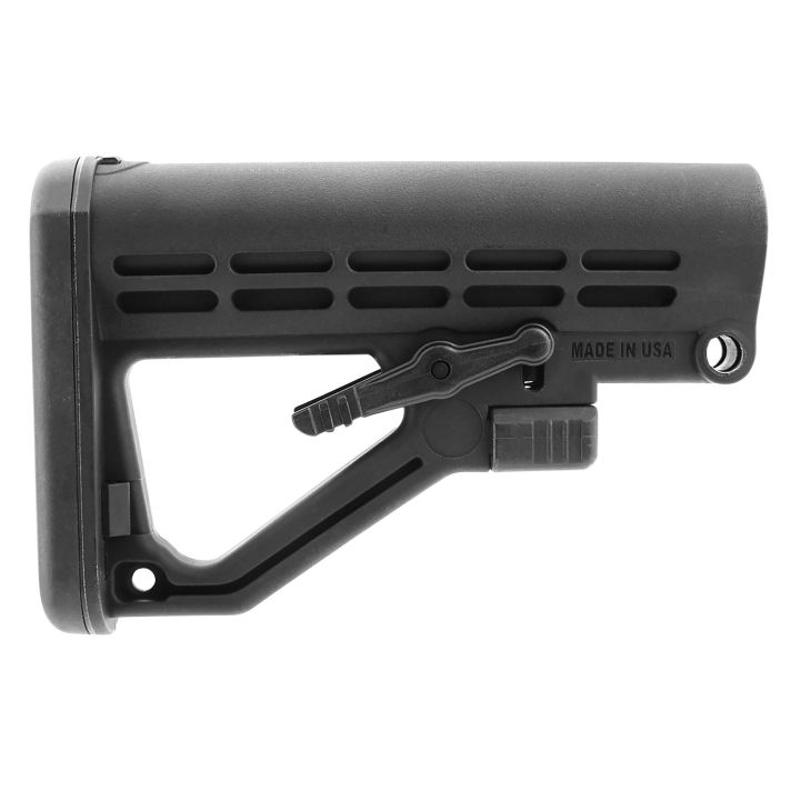 TacFire MAR082B Mil-Spec Stock w/ Pad Black