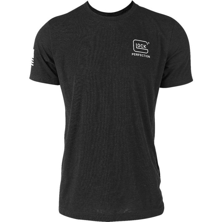 Glock AP96308 2nd Amendment TeeBlack Cotton/Polyester Short Sleeve Large