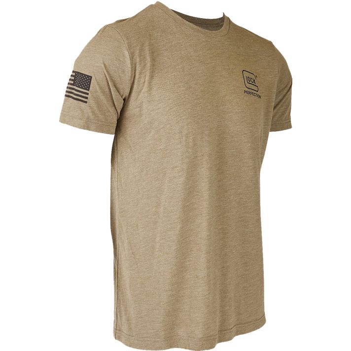 Glock AP96317 2nd Amendment TeeOlive Cotton/Polyester Short Sleeve 3XL