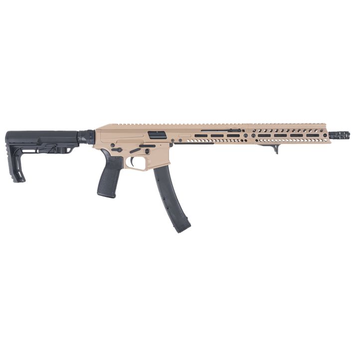 Patriot Ordnance Factory 01927 Phoenix9mm 35+1 16.50" Flat Dark Earth Cerakote Picatinny Rail