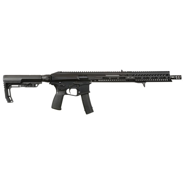 Patriot Ordnance Factory 02061 Phoenix9mm 10+1 16.50" Black Cerakote Picatinny Rail