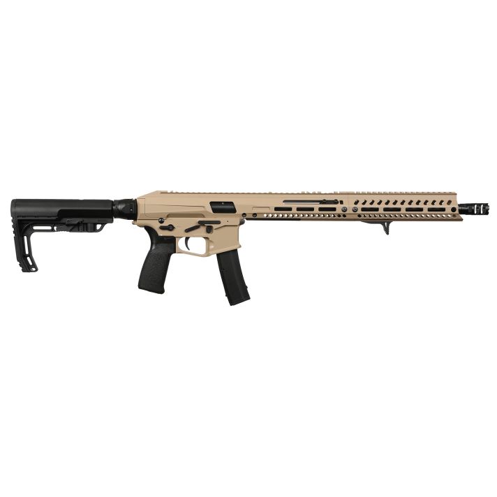 Patriot Ordnance Factory 02062 Phoenix9mm 10+1 16.50" Flat Dark Earth Cerakote Picatinny Rail