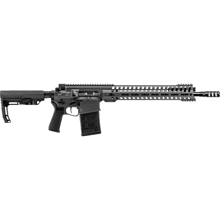 Patriot Ordnance Factory 01930 Revolution PD308 Win 20+1 16.50" Black Nitride Tungsten Cerakote