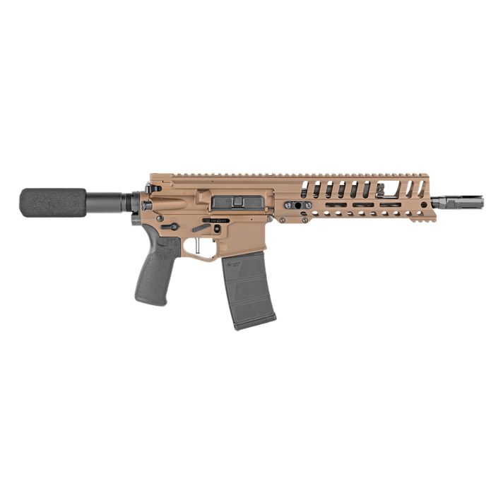 Patriot Ordnance Factory 01800 P415 Edge300 Blackout 30+1 10.50" Black Nitride Burnt Bronze Cerakote Receiver