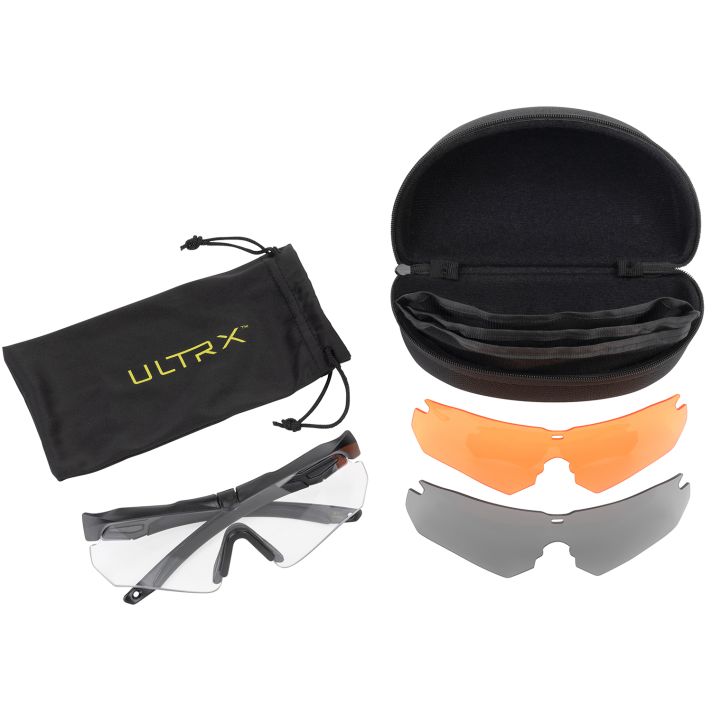 Allen 4190 Ultrx Safety Glasses 3 Pack