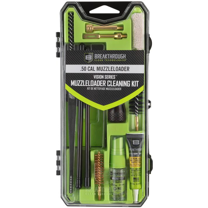 Breakthrough Clean BTCCCMZ Vision Series Cleaning Kit .50 Cal Multi-Color