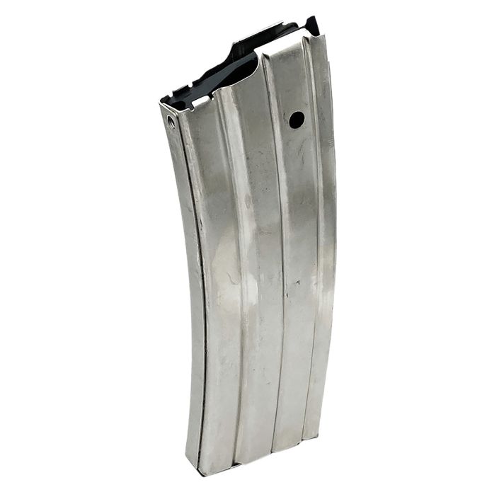 ProMag RUGA3N Ruger Mini-1430rd 223 Rem Silver Nickel-Plated