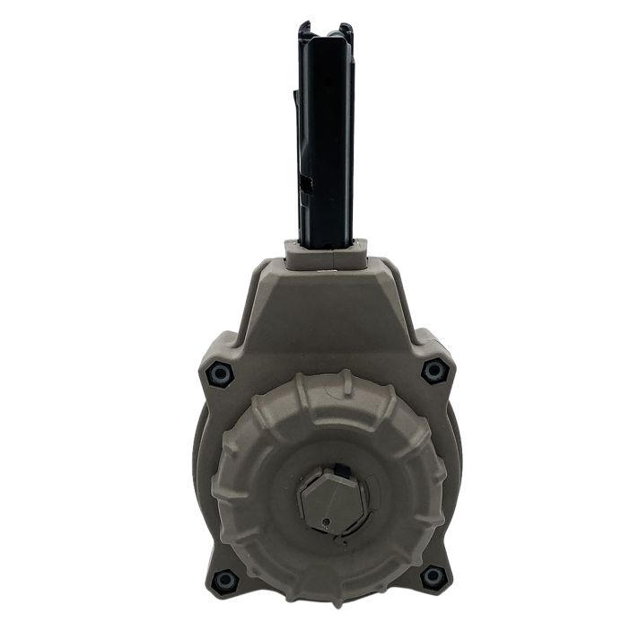 ProMag DRMA80-FDE 55rd Drum 5.7x28mm Fits AR Style Flat Dark Earth DuPont Zytel Polymer
