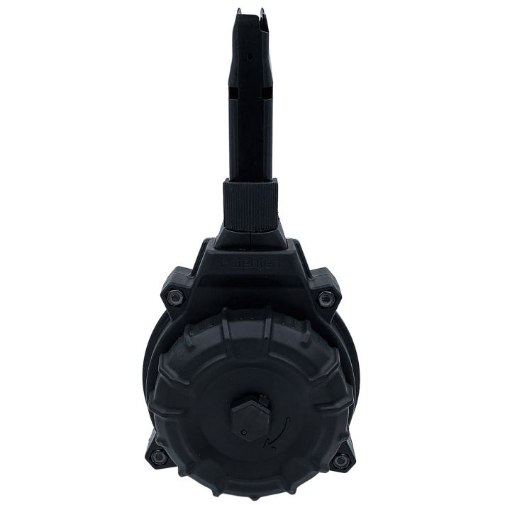 ProMag DRMA110 50rd Drum 9mm Fits Shadow Systems CP920 Black DuPont Zytel Polymer