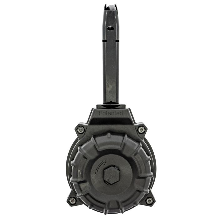 ProMag DRMA94 50rd Drum 9mm Fits Taurus TH9 Black DuPont Zytel Polymer