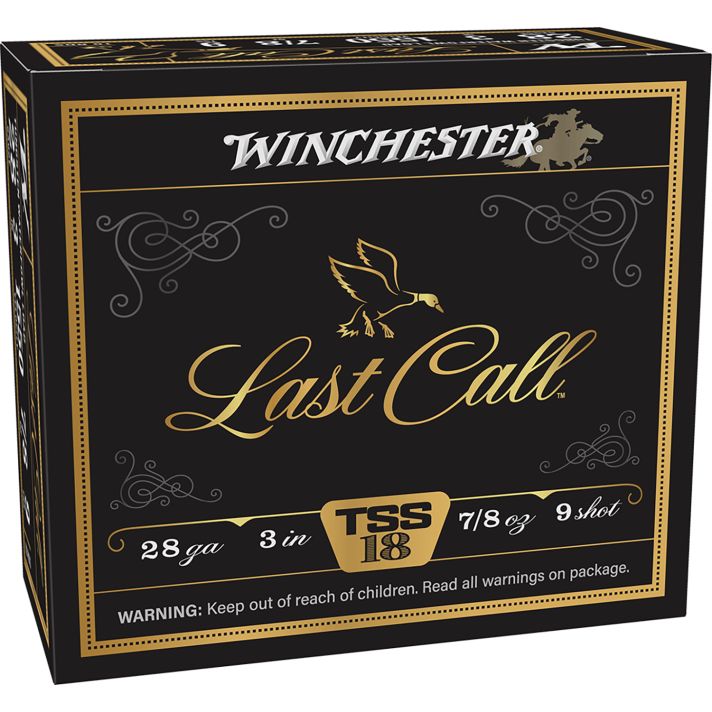 Winchester Ammo LCTSS2839 Last Call28Gauge 3" 7/8oz Tungsten 9Shot 10 Per Box/10 Case