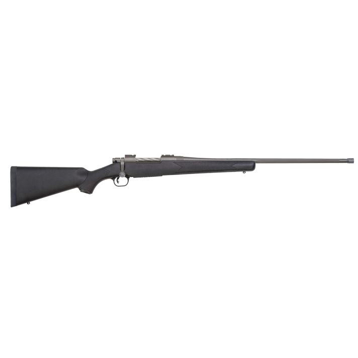 Mossberg 28262 PatriotFull Size 400 Legend 4+1 20" Stainless Cerakote Threaded Barrel, DrilledStainless Cerakote Stainless Steel Receiver, Black Fixed Synthetic Stock