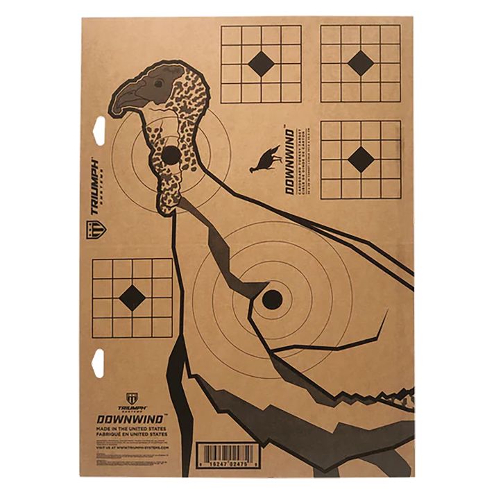 Triumph Systems 020021000Downwind Turkey Standing Cardboard 24"W x 17"H