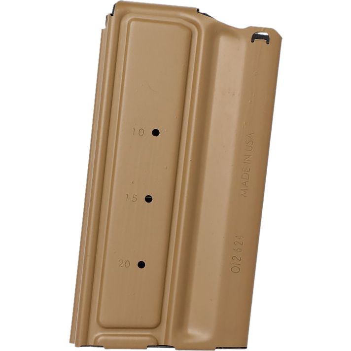 Sig Sauer MAGSPEARMULTICOY MCX-Spear20rd Double Stack 277 Sig Fury/6.8x51mm/6.5 Creedmoor/7.62 NATO Coyote Tan Steel