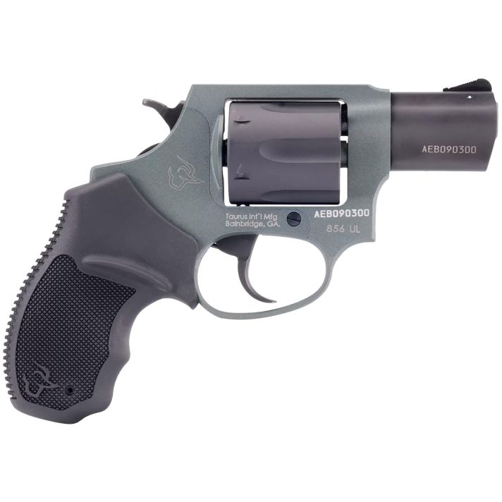Taurus 285621ULC27 856 Ultra-Lite 38 Special 6rd 2" Matte Black Cylinder Cerakote Charcoal Green Transfer Bar Safety