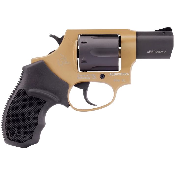 Taurus 285621ULC30 856 Ultra-Lite 38 Special 6rd 2" Matte Black Cylinder Cerakote Sabre Sand Transfer Bar Safety