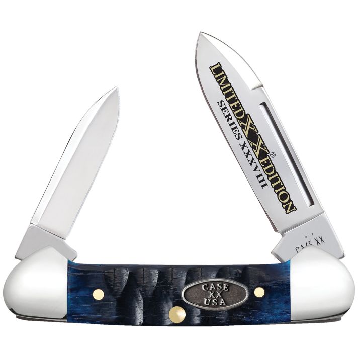 Case 53982 ButterbeanOcean Blue Bone Handle