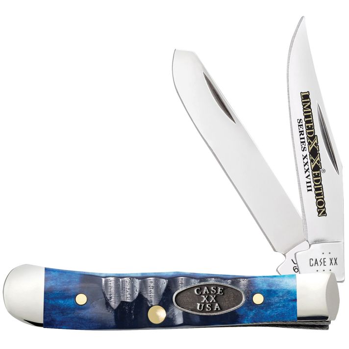 CASE 53984 OCEAN BLUE BONE TINY TRAPPER