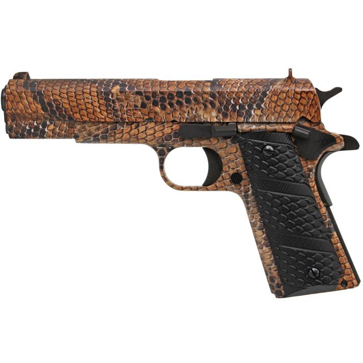 Iver Johnson Arms 1911A1 1911 A1 Rattlesnake Government Size 45 ACP 8+1 5"
