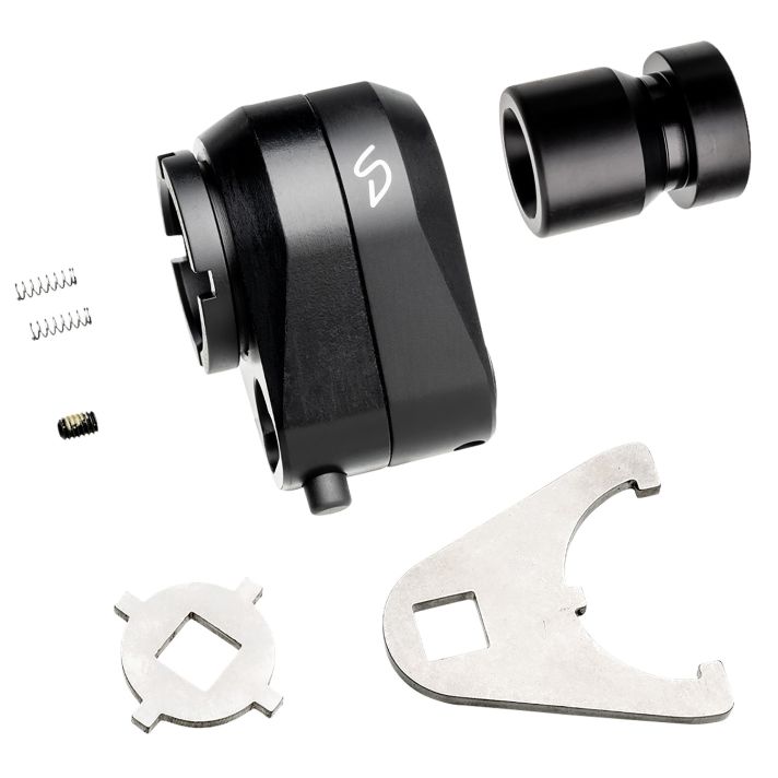 Stern Defense 008SDRABADMINID1M Rapid Attach Mini Buttstock Adapter Black Aluminum/Steel