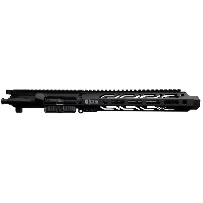 Stern Defense 015SD10INCHMOD5MLOK855 9mm 8.50" Black Melonite Barrel 7075-T6 Aluminum Anodized Receiver