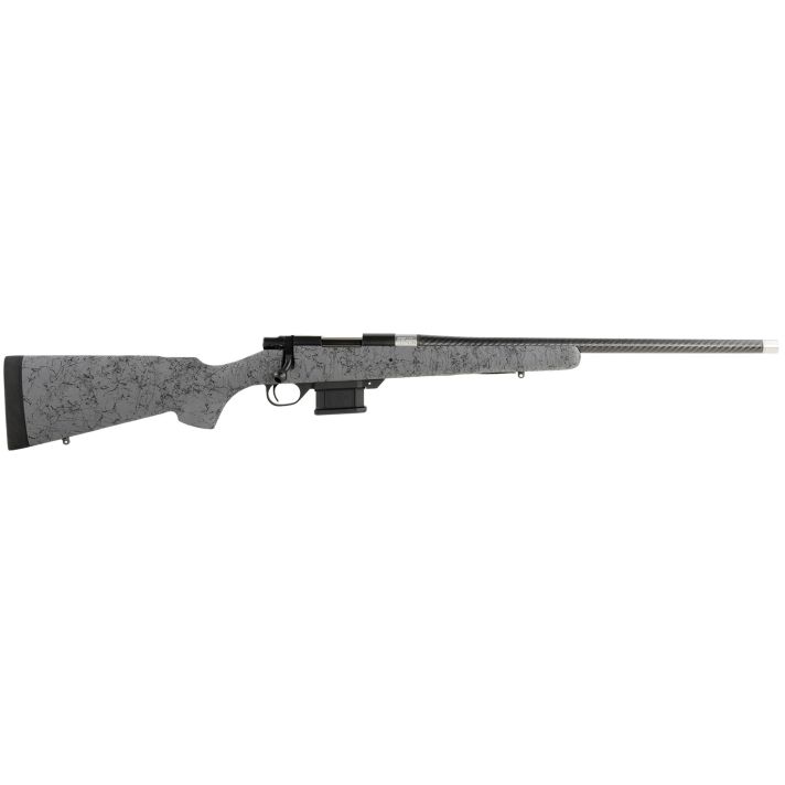 Howa HHSCF6ARCGRYBLK M1500 Mini Action Full Size 6 ARC 5+1 20" Black Threaded Barrel, Matte Blue Steel Receiver Drilled & Tapped, HS Precision Gray Synthetic Stock