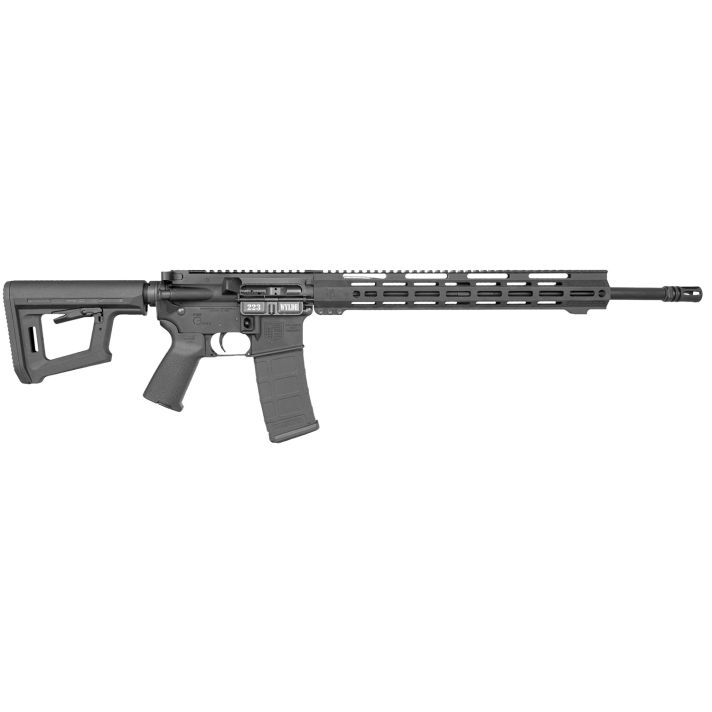 Diamondback DB1720H002 DB15223 Wylde 30+1 18" Black Cerakote Picatinny Rail Aluminum Receiver, Black Synthetic Stock