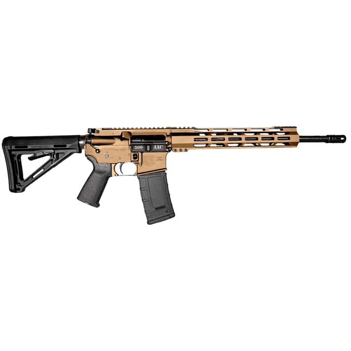 Diamondback DB1718B042 DB15300 Blackout 30+1 Burnt Bronze Cerakote Picatinny Rail Aluminum Receiver, Black Synthetic Stock