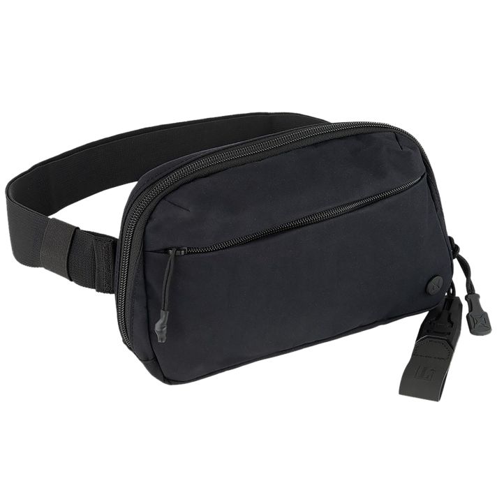 Vertx VTX5264IBKEveryday Fanny Pack 2.0 Black Nylon Fanny Pack Zipper/Velcro Closure