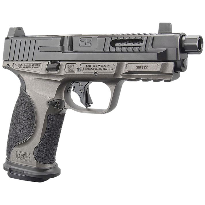 Ed Brown MPMETALF1 9mm 17+1/19+1 4.65" Black Nitride Slide/Barrel Tungsten Gray Cerakote Frame