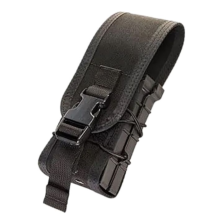 High Speed Gear 182RC0BK TACO X2R Mag Pouch Covered Black Nylon MOLLE Mount