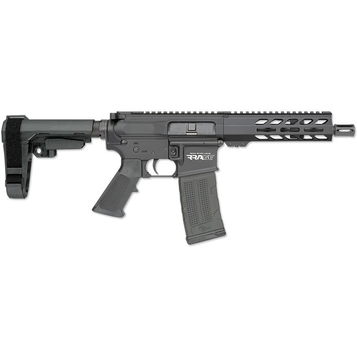 Rock River Arms DS21322 LAR-15M RRAGE 223 Rem/5.56 NATO 30+1 7" Black Anodized Steel Threaded Barrel, M-LOK Handguard, Black Aluminum Picatinny Rail Receiver, Black Polymer SBA3 Brace & Black A2 Grip
