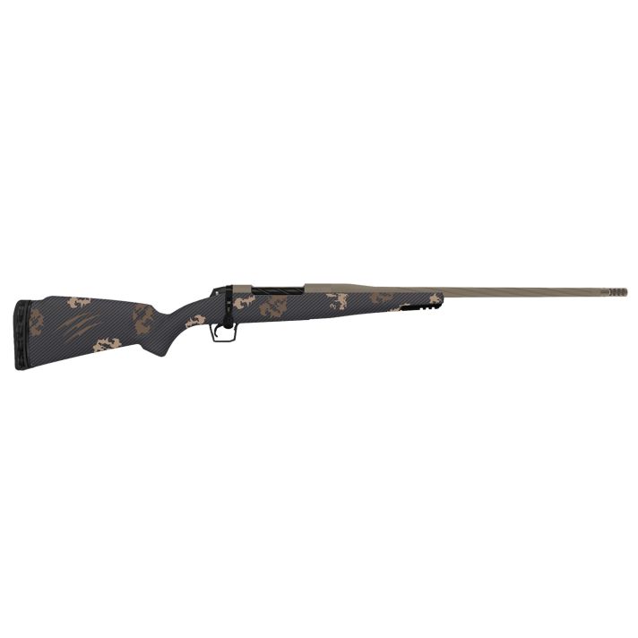 Fierce Firearms TWROG7MMBC20BRS Twisted Rogue 7mm BC 20" Smoked Bronze Cerakote Steel Threaded Barrel, Drilled & Tapped Steel Receiver, LR Negative Comb Sonora Ambush Camo Carbon Fiber Stock