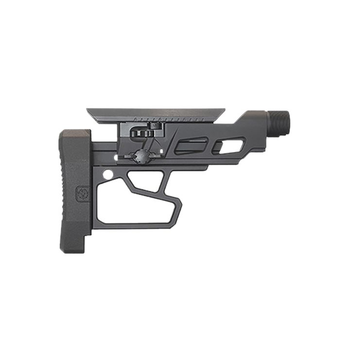 Ruger 90773 Precision Rifle Buttstock Assembly Black Steel/Aluminum/Nylon