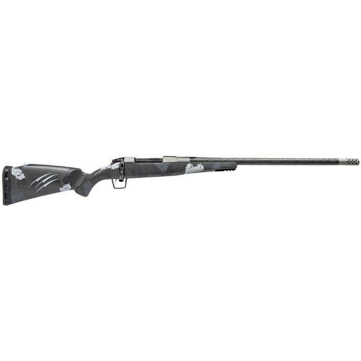 Fierce Firearms ROG7MMBC20GP Carbon Rogue 7mm BC 20" Tungsten Cerakote Carbon Fiber Match Grade Threaded Barrel, Drilled & Tapped Steel Receiver, LR Negative Comb Phantom Camo Carbon Fiber Stock