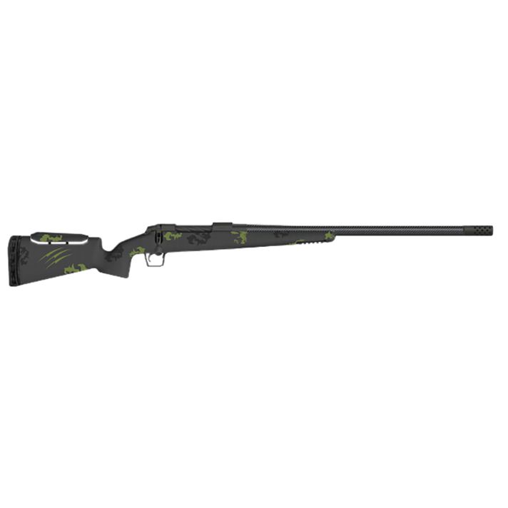 Fierce Firearms FCTRFP300RUM24BF CT Rival XP 7mm BC 20" Carbon Fiber Match Grade Threaded Barrel, Black Cerakote Drilled & Tapped Titanium Receiver, Adj Comb Harvest Camo Carbon Fiber Stock