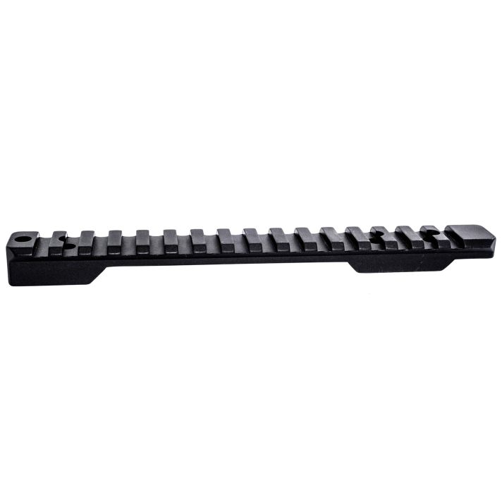 Weatherby PL0252150 Picatinny Rail Peak 44 Black Weatherby Mark V Picatinny Rail/Weaver Mount Long Action