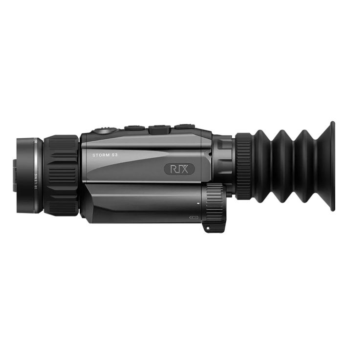 Rix Optics(visir Inc) RIXSTORMS3 Storm S3 Thermal Black 3.5x35mm Multi Reticle, 3.5x Zoom ,384x288, 12 Microns, 50 Hz Resolution