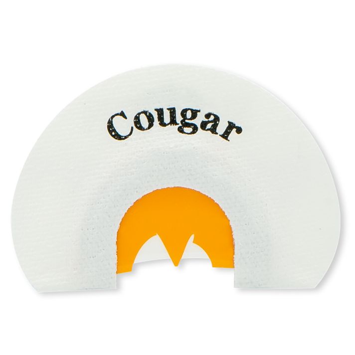 Rolling Thunder Game Call TC004-COUG Cougar Diaphragm Call 3 Reed Bat Wing Cut Attracts Turkey Species