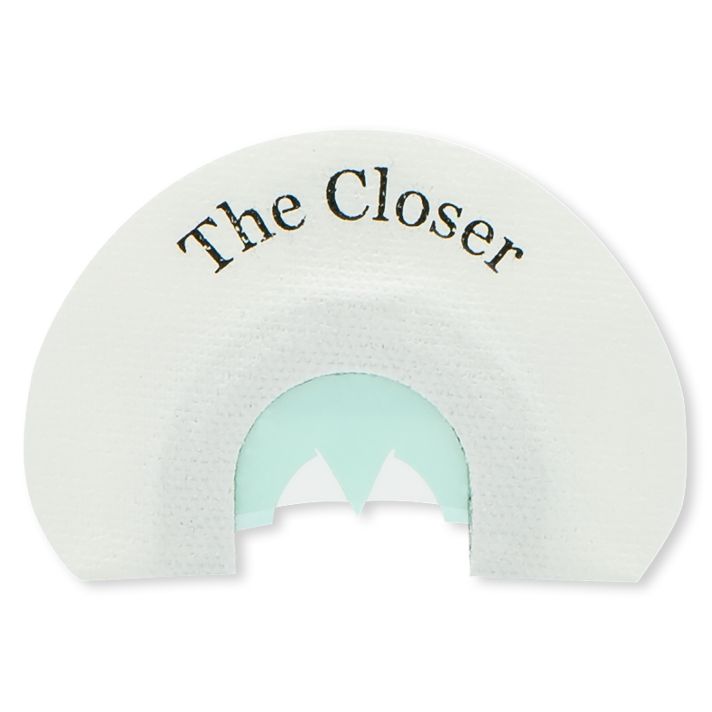 Rolling Thunder Game Call TC010-CL The Closer Diaphragm Call 2 Reed Bat Wing Cut Attracts Turkey Species