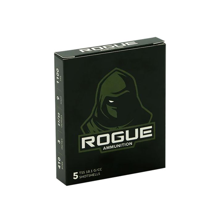 Rogue Ammunition RA-TSS-410-3-2732-9 Rogue410Bore 3" 27/32oz 9Shot 5/Box
