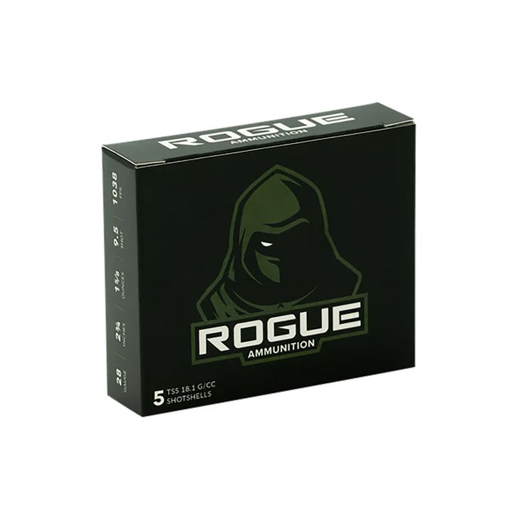 Rogue Ammunition RA-TSS-28-234-158-9. Rogue28Gauge 2.75" 1 5/8oz 9.5Shot 5 Per Box/20 Case
