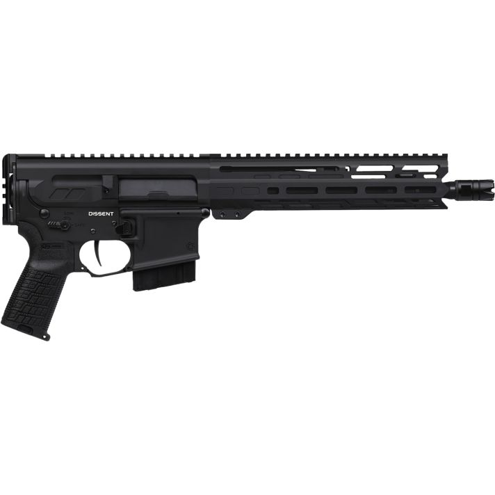 CMMG 34A840F-AB Dissent MK4 338 ARC 10+1 10.50" Black Nitride Threaded Barrel, 9.60" M-LOK Handguard, Black Armor Cerakote Aluminum Picatinny Rail Receiver, CMMG Zeroed Grip