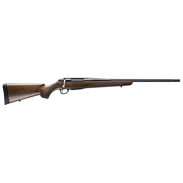 Tikka JRTXA31316MT T3x Hunter Full Size 350 Legend 3+1 16" Matte Blued Fluted Threaded Barrel, Blued Drilled & Tapped Steel Receiver, Fixed Oiled Walnut Stock, Right Hand
