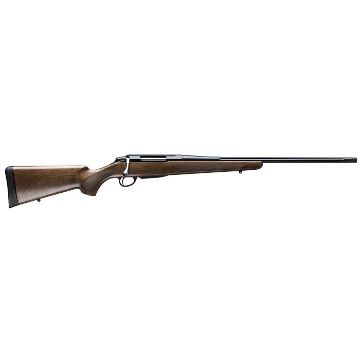 Tikka JRTXA31320MT T3x Hunter Full Size 350 Legend 3+1 20" Matte Blued Fluted Threaded Barrel, Blued Drilled & Tapped Steel Receiver, Fixed Oiled Walnut Stock, Right Hand
