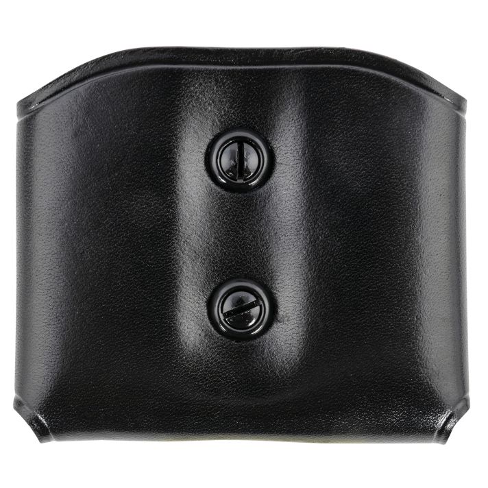Galco DMC22B DMC Mag Carrier Double Black Leather Belt Loop Belts 1.50-1.75" Wide Compatible w/ Glock 35 Ambidextrous Hand