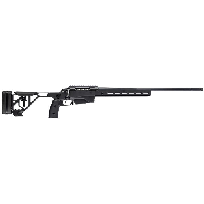 Tikka JRTXAGB37024 T3x Ace Game 7mm Rem 10+1 24" Fluted Threaded Barrel, Black Cerakote Picatinny Rail Aluminum Receiver, M-LOK Handguard, Adjustable Aluminum Stock, Black Polymer Grip