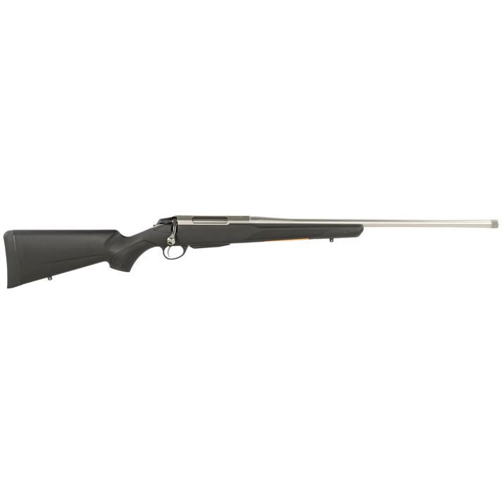 Tikka JRTXB37022MT T3 Lite Full Size 7mm Rem 3+1 22.40" Stainless Threaded Barrel, Drilled & Tapped Stainless Steel Receiver, Fixed Black Synthetic Stock, Right Hand